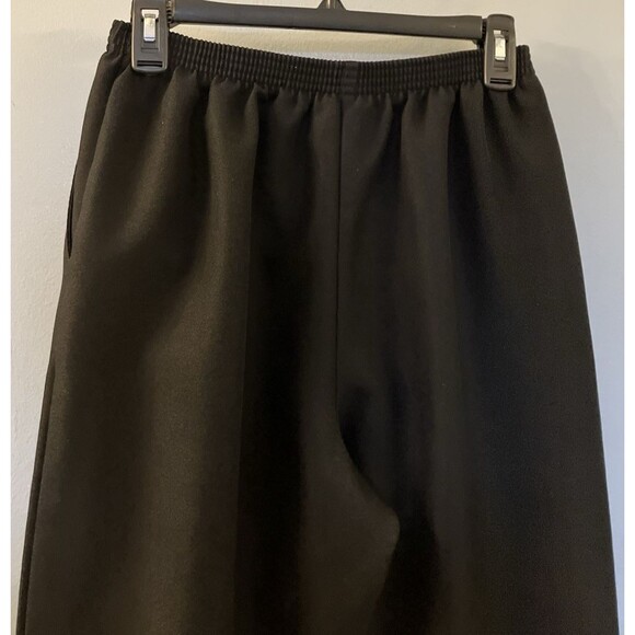 Alfred Dunner Womens Black Dress Pants Pull On Size 10 NWOT - Picture 4 of 6